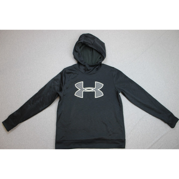 Under Armour Other - Under Armour Hoodie Mens Medium Black Cold Gear Fleece Loose Fit Long Sleeve